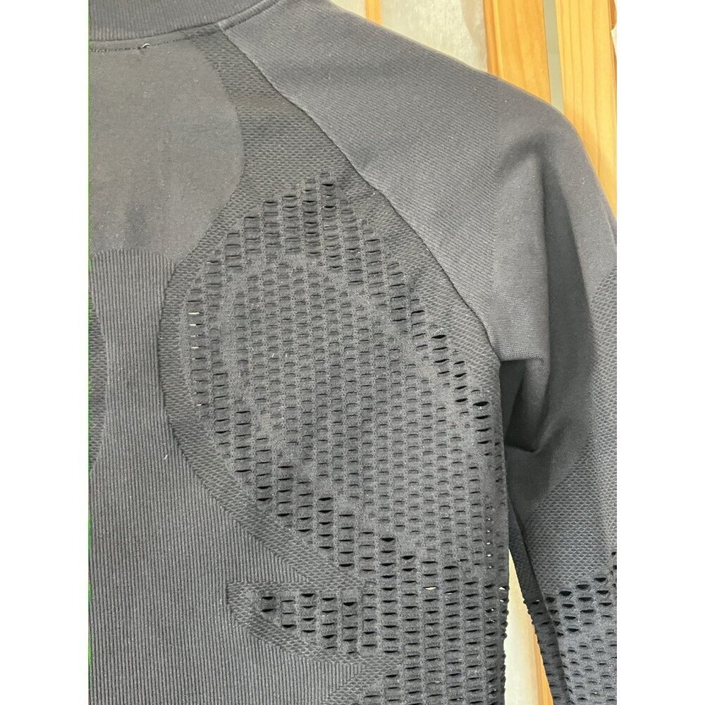Fabletics Black Compression Fitted Full Zip Athletic Jacket XSmall, Running - Picture 7 of 7